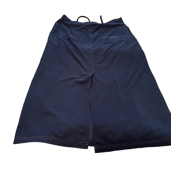 A/E Sport Co - Ladies Long Maxi Skirt - Slit in back-Zip Front-Drawstring-Size16 - Picture 1 of 11